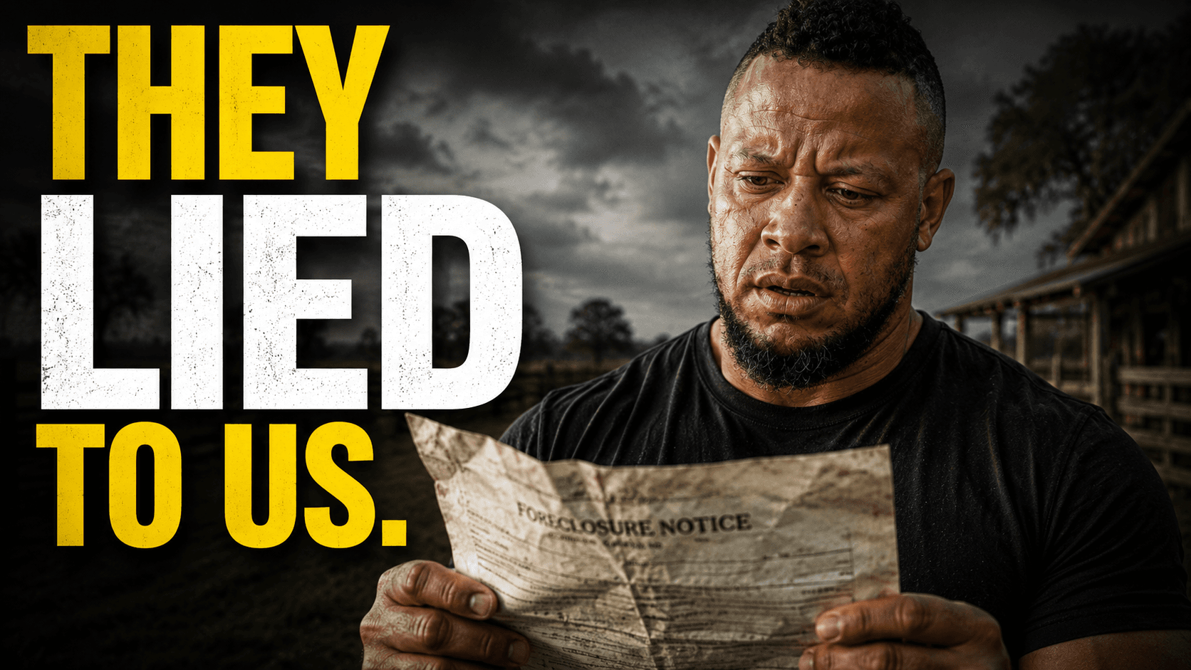 They Lied To Us — the YouTube hook that drives traffic into the funnel